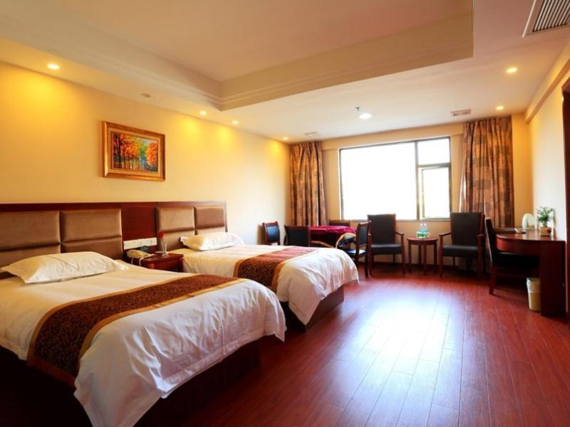 Greentree Inn Jiangxi Jiujiang Railway Station Front Hongxiang Business Hotel מראה חיצוני תמונה